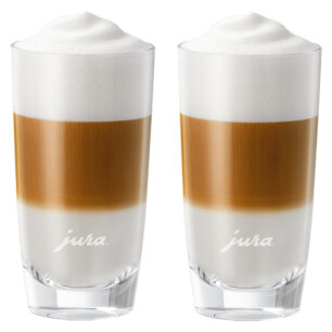 JURA - Zestaw 2 szklanek do Latte macchiato 13,5 cm